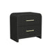 Ridgemont Storage Bedroom Set in Black with Grain - Vida Furniture (Laredo,TX)
