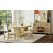 Ridgemont Standard Height Dining Set in Natural-Table and Four Chairs - Vida Furniture (Laredo,TX)