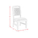 Ridgemont Dining Side Chair with Grey Fabric in Black with Grain (2 Per Carton) - Vida Furniture (Laredo,TX)