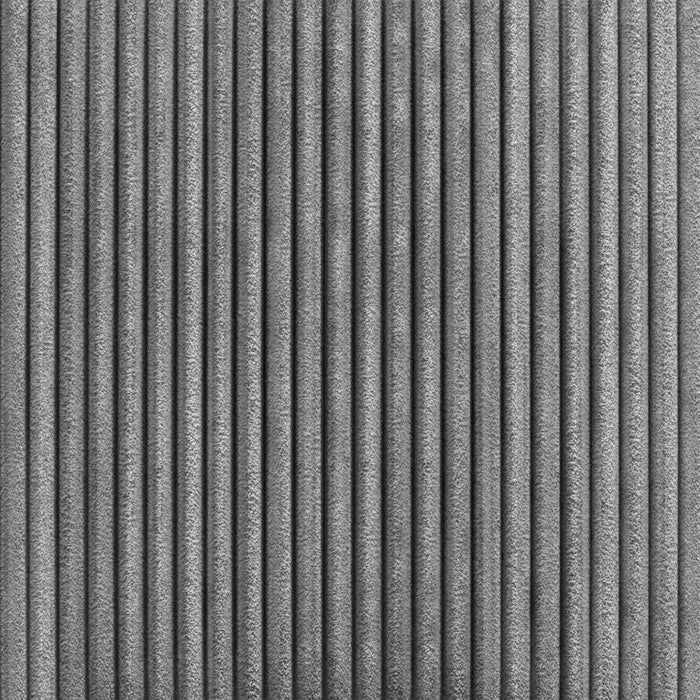 Ridgemont Standard Height Dining Set in Black with Grain-Table and Four Grey Fabric Chairs - Vida Furniture (Laredo,TX)