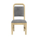 Ridgemont Dining Side Chair with Grey Fabric in Natural (2 Per Carton) - Vida Furniture (Laredo,TX)