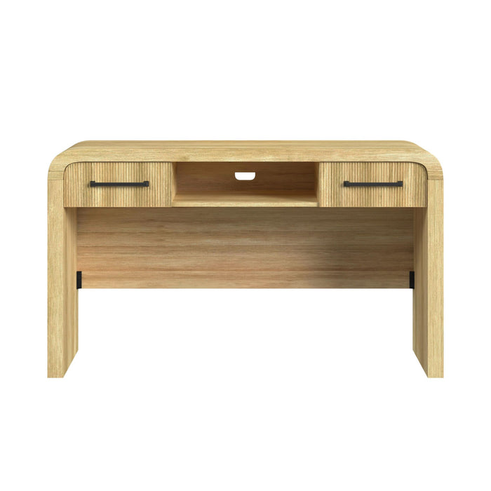 Ridgemont Dressing Table in Natural - Vida Furniture (Laredo,TX)