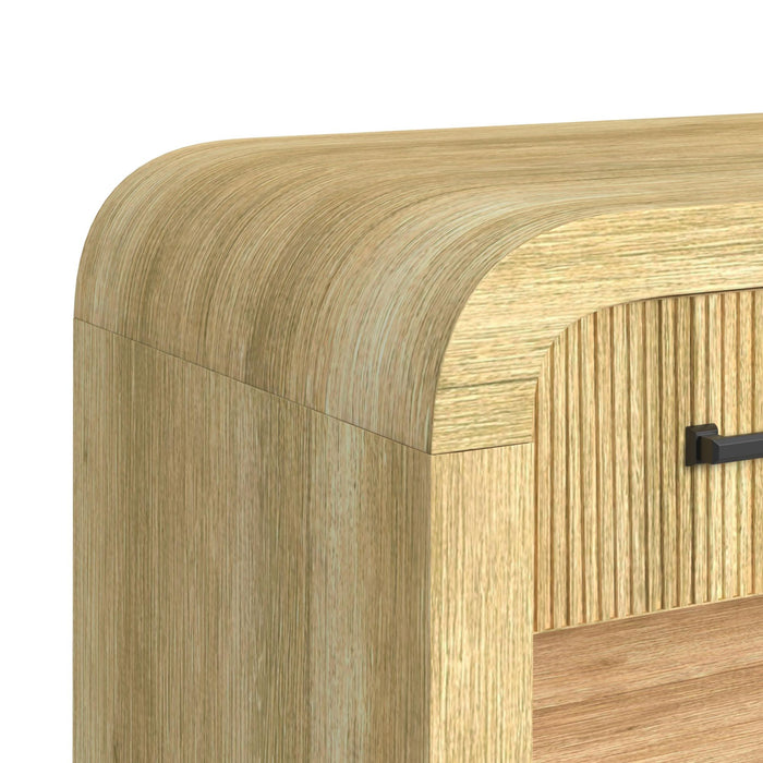 Ridgemont Dressing Table in Natural - Vida Furniture (Laredo,TX)