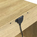 Ridgemont End Table with USB in Natural - Vida Furniture (Laredo,TX)