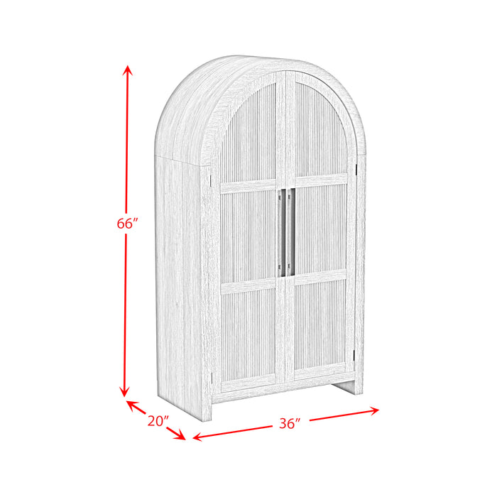 Ridgemont Large Bookcase in Black with Grain - Vida Furniture (Laredo,TX)