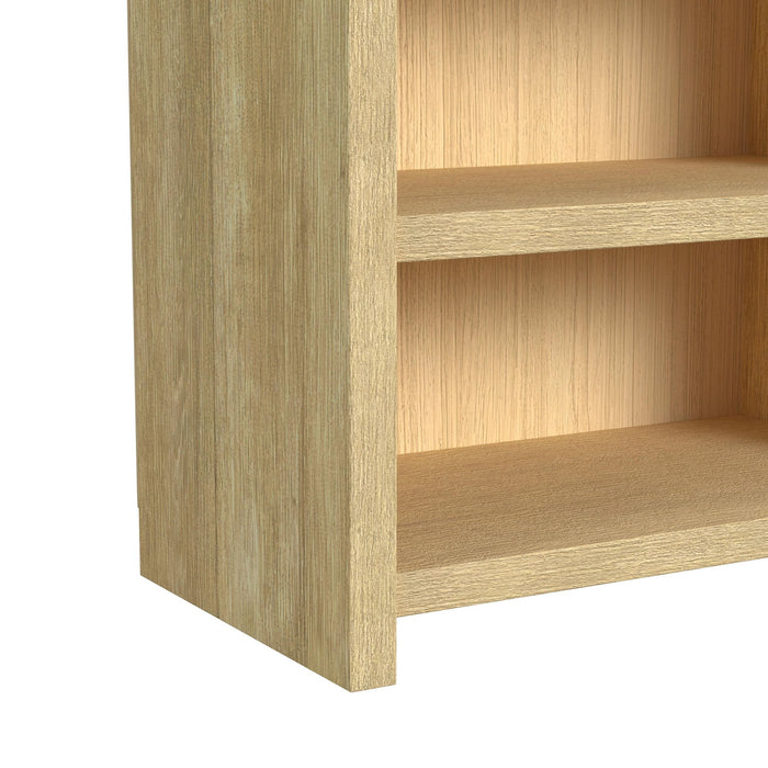Ridgemont Open Bookcase in Natural - Vida Furniture (Laredo,TX)