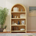 Ridgemont Open Bookcase in Natural - Vida Furniture (Laredo,TX)