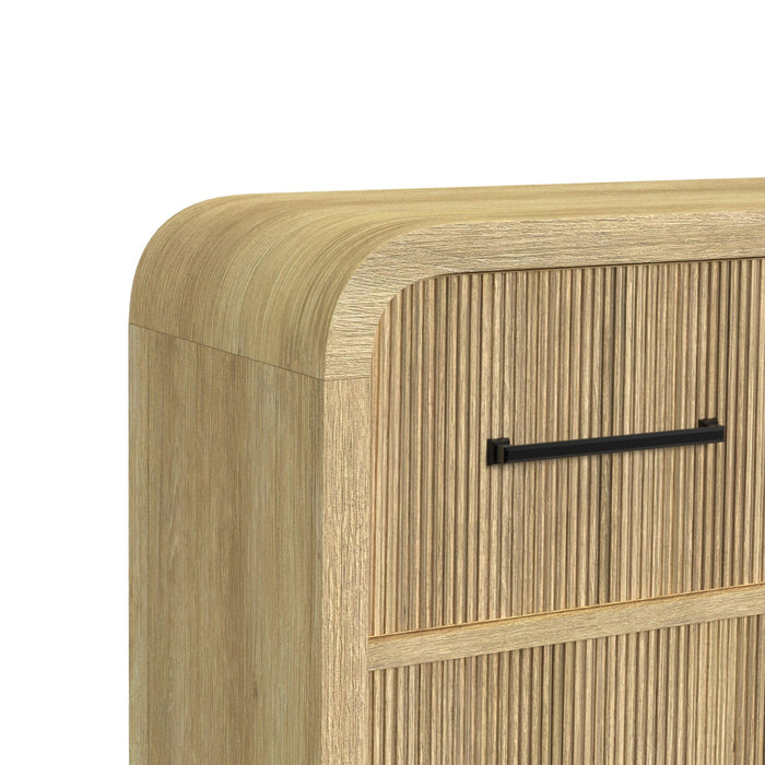 Ridgemont Server in Natural - Vida Furniture (Laredo,TX)