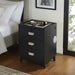 Rio Nightstand with Electronic Features - Vida Furniture (Laredo,TX)