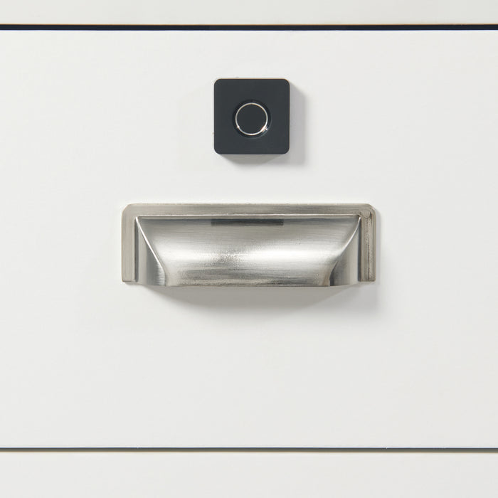 Rio Nightstand with Electronic Features - Vida Furniture (Laredo,TX)