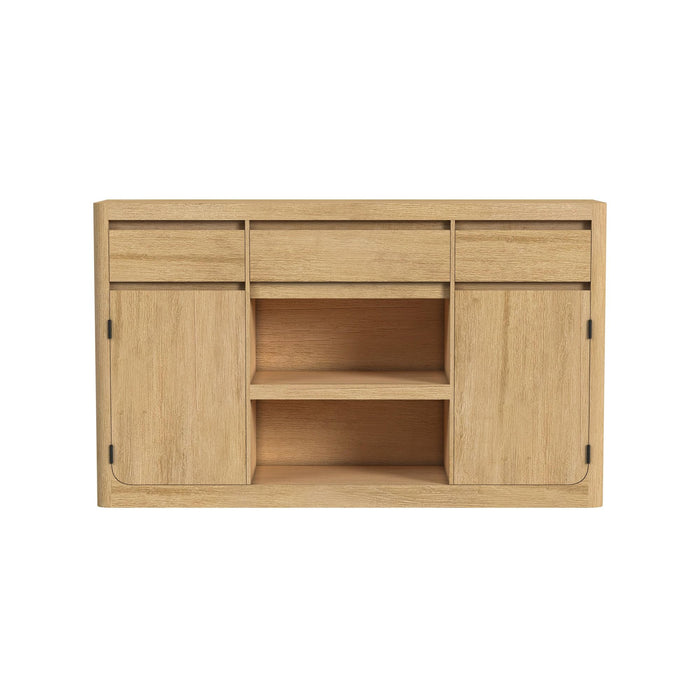 Rosalie Server in Natural - Vida Furniture (Laredo,TX)