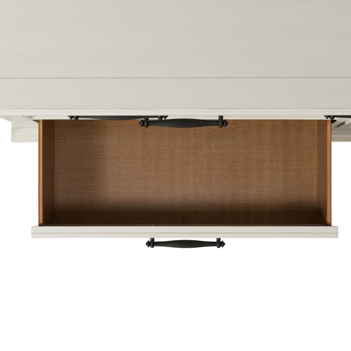 Slater Dresser in Antique White - Vida Furniture (Laredo,TX)