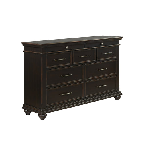 Slater Dresser Black - Vida Furniture (Laredo,TX)