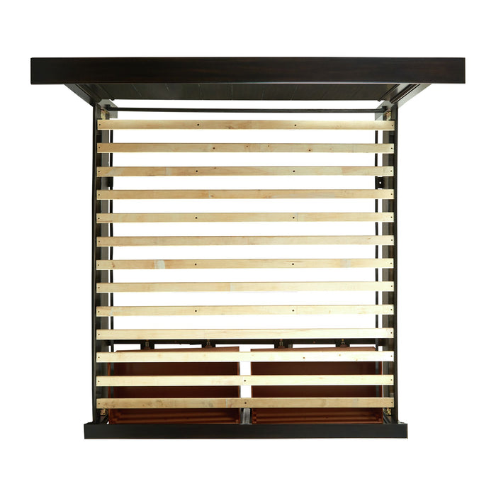 Slater Bed Black - Vida Furniture (Laredo,TX)