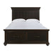 Slater Bed Black - Vida Furniture (Laredo,TX)