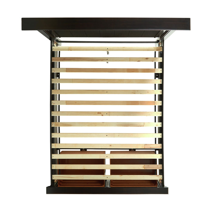 Slater Platform Storage Bedroom Set Black - Vida Furniture (Laredo,TX)