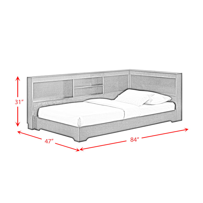 Sami Corner Bed - Vida Furniture (Laredo,TX)