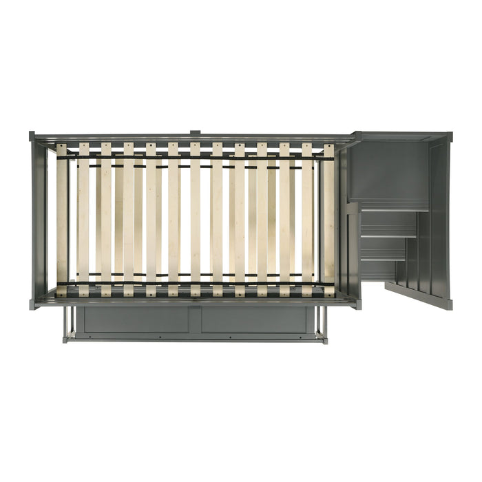 Sami Over Step Bunk with Right HB - Vida Furniture (Laredo,TX)