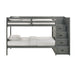 Sami Over Step Bunk with Right HB - Vida Furniture (Laredo,TX)