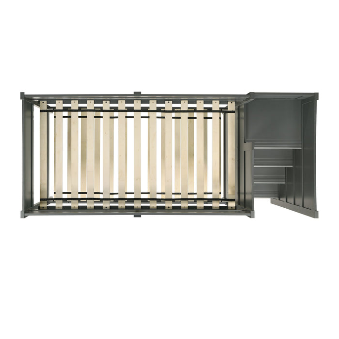 Sami Over Step Bunk with Right HB - Vida Furniture (Laredo,TX)