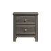 Sami Youth 2-Drawer Nightstand - Vida Furniture (Laredo,TX)
