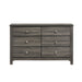 Sami Youth 6-Drawer Dresser - Vida Furniture (Laredo,TX)