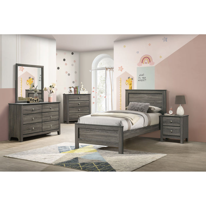Sami Youth 2-Drawer Nightstand - Vida Furniture (Laredo,TX)