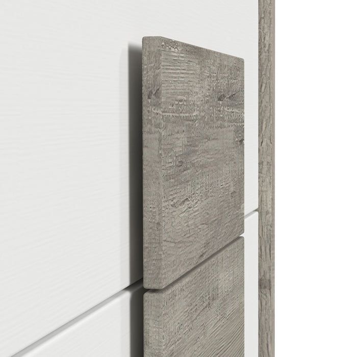 San Matteo 6-Drawer Dresser in Dual Tone - Vida Furniture (Laredo,TX)