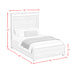 San Matteo Bedroom Set with LED - Vida Furniture (Laredo,TX)