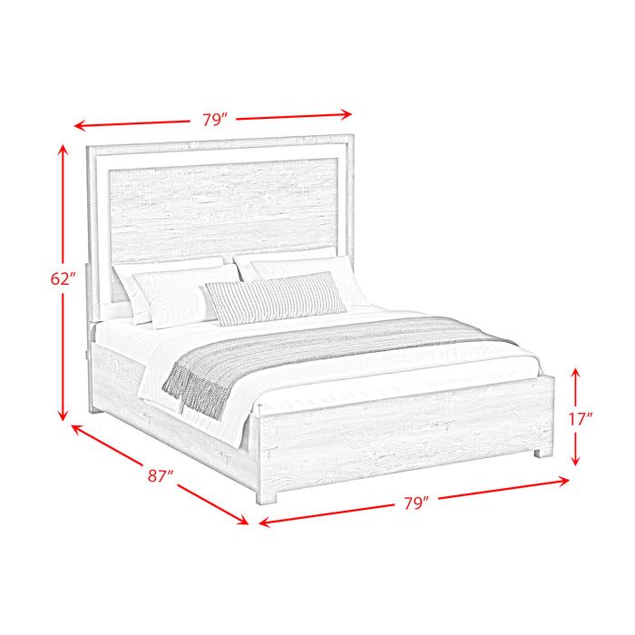 San Matteo Bedroom Set with LED - Vida Furniture (Laredo,TX)