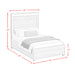 San Matteo Bedroom Set with LED - Vida Furniture (Laredo,TX)
