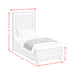 San Matteo Bed with LED - Vida Furniture (Laredo,TX)
