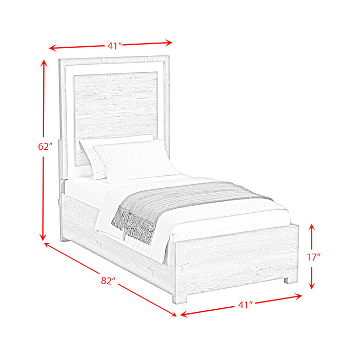 San Matteo Bedroom Set with LED - Vida Furniture (Laredo,TX)