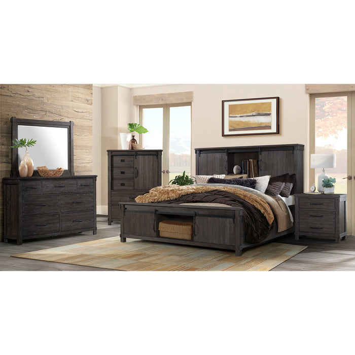 Scott Platform Storage Bedroom Set - Vida Furniture (Laredo,TX)