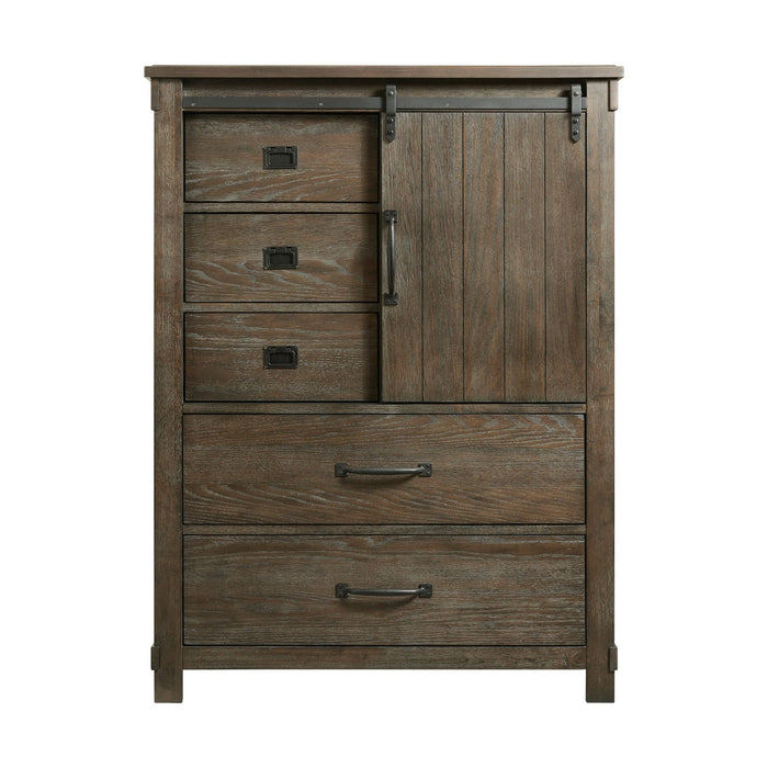 Scott Chest Dark Finish - Vida Furniture (Laredo,TX)