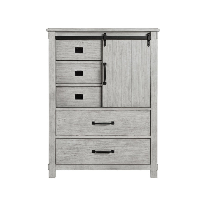 Scott Chest White Finish - Vida Furniture (Laredo,TX)