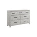 Scott Dresser White Finish - Vida Furniture (Laredo,TX)