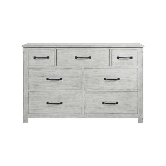 Scott Dresser White Finish - Vida Furniture (Laredo,TX)