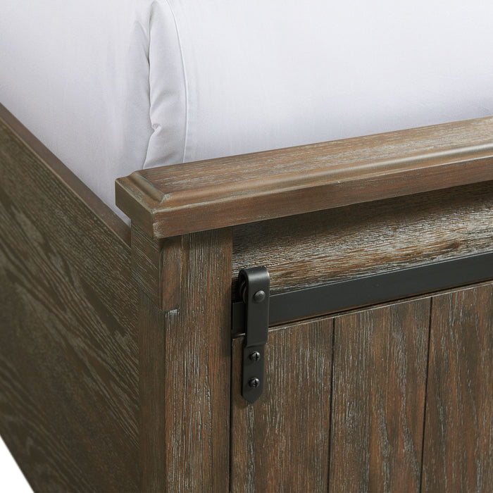 Scott Platform Storage Bed - Vida Furniture (Laredo,TX)