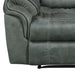 Sorrento 3PC Living Room Set in FB367 Charcoal-Sofa, Loveseat & Recliner - Vida Furniture (Laredo,TX)