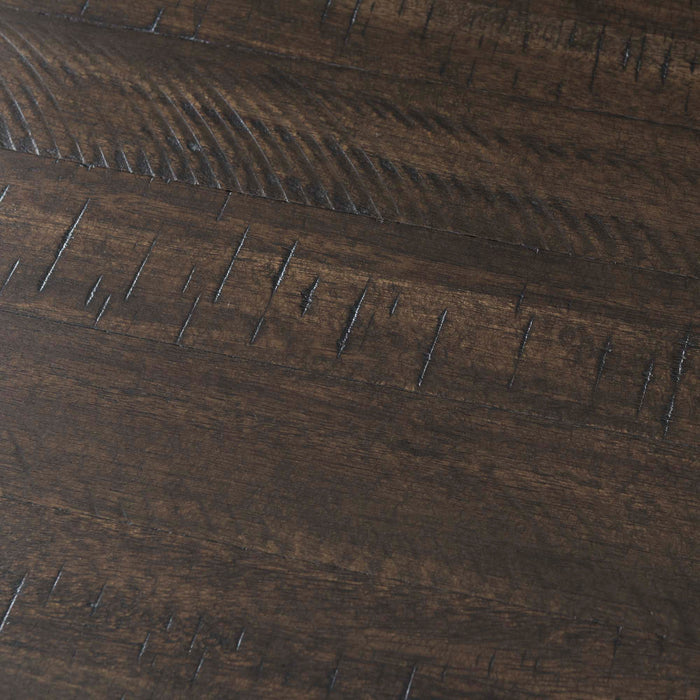 Stone Round 5PC Dining Set-Round Table & 4 Chairs - Vida Furniture (Laredo,TX)