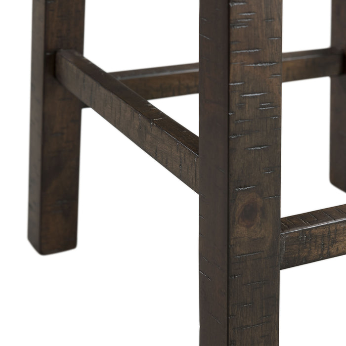 Stone Occasional Bar Table Single Pack (Table + Three Stools) - Vida Furniture (Laredo,TX)