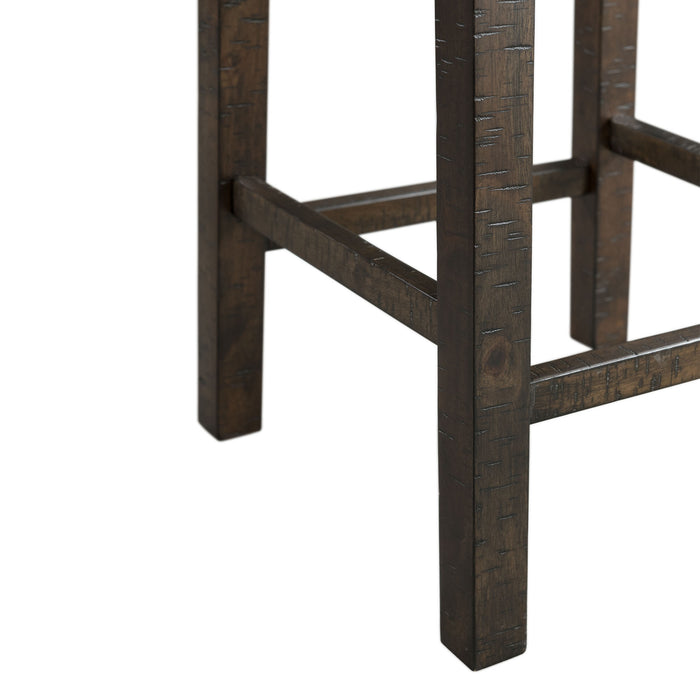 Stone Occasional Bar Table Single Pack (Table + Three Stools) - Vida Furniture (Laredo,TX)