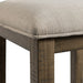 Stone Occasional Bar Table Single Pack Gray Finish (Table + Three Stools) - Vida Furniture (Laredo,TX)