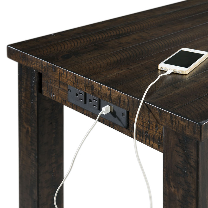 Stone Occasional Bar Table Single Pack (Table + Three Stools) - Vida Furniture (Laredo,TX)