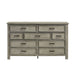 Sullivan 9-Drawer Dresser in Drift Grey - Vida Furniture (Laredo,TX)