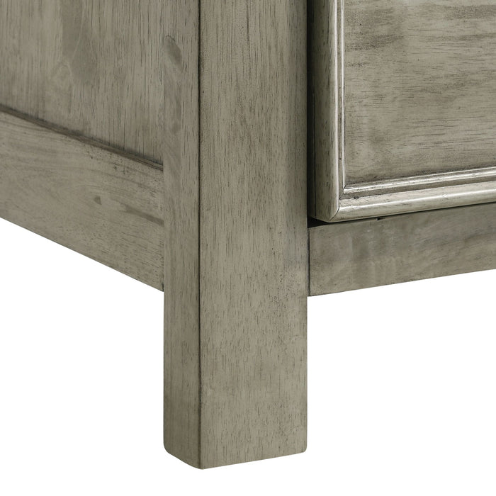 Sullivan 6-Drawer Chest in Drift Grey - Vida Furniture (Laredo,TX)