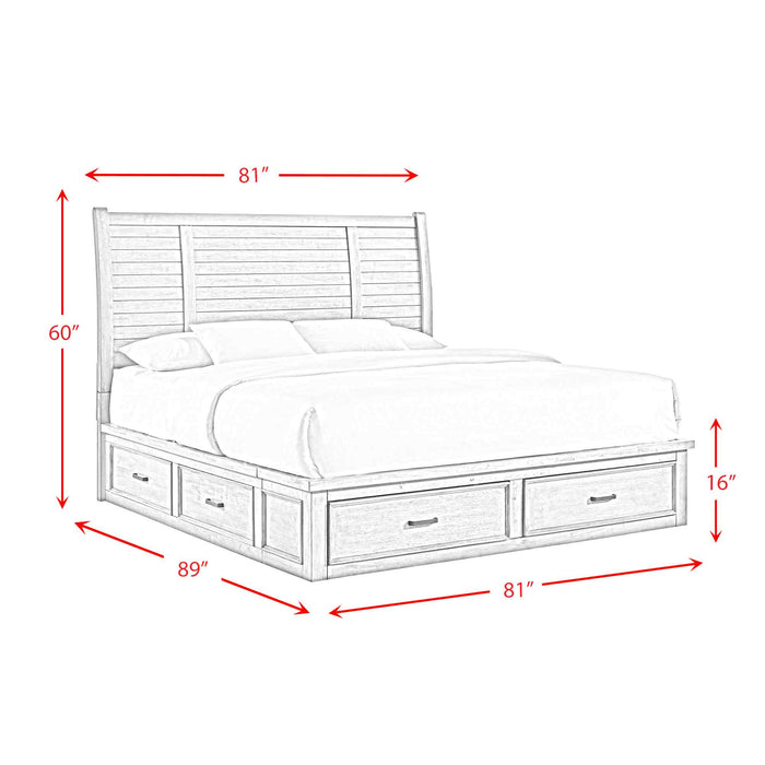 Sullivan Storage Bedroom Set - Vida Furniture (Laredo,TX)