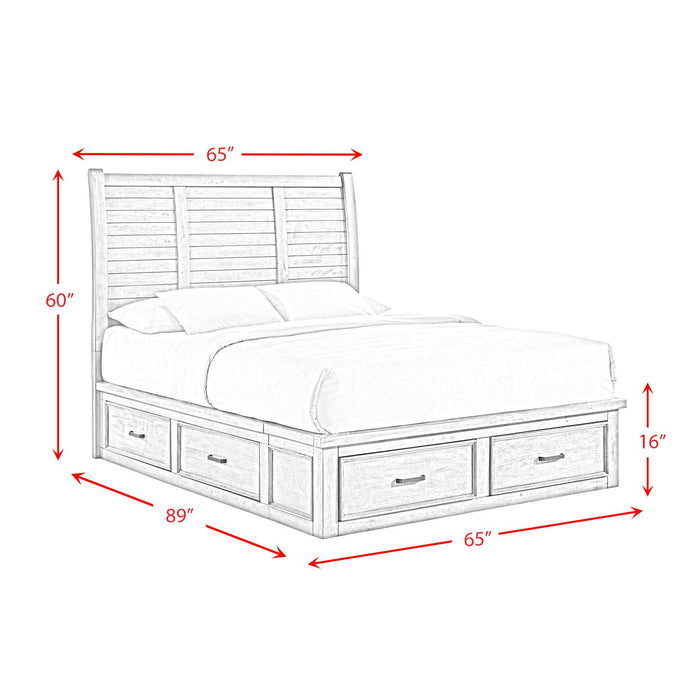 Sullivan Storage Bedroom Set - Vida Furniture (Laredo,TX)
