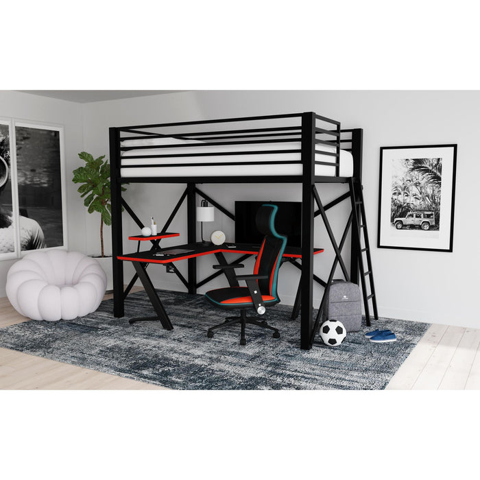 Talia Loft Bunk and Ladder - Vida Furniture (Laredo,TX)